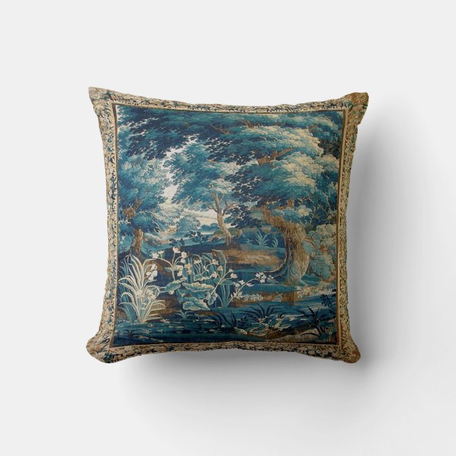 Vintage Tapestry Cushion (Front)
