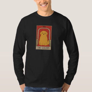Vintage Tarot Card The Golden Retriever Dog T-Shirt