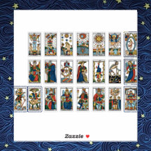 Vintage Tarot cards