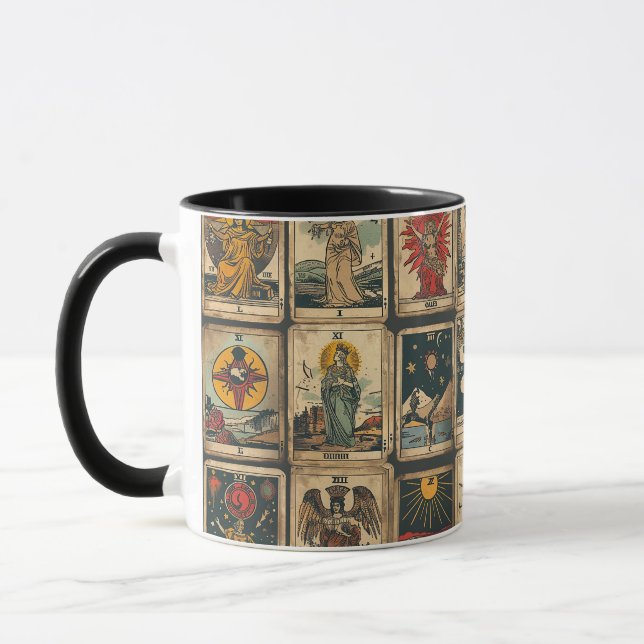 Vintage Tarot   Mug (Left)
