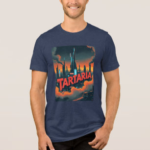 Vintage Tartaria Conspiracy Retro Tri-Blend Shirt