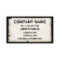 Vintage Tattered Business Cards