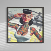 Vintage Tattoo Pinup