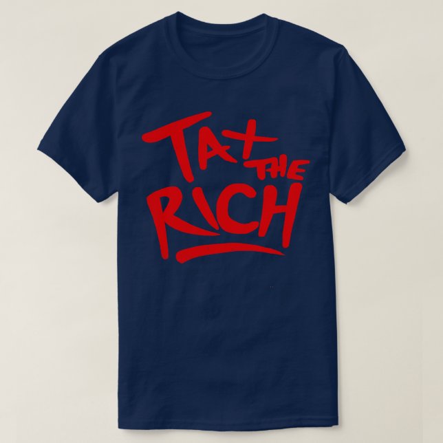 Vintage Tax the Rich T-Shirt (Design Front)