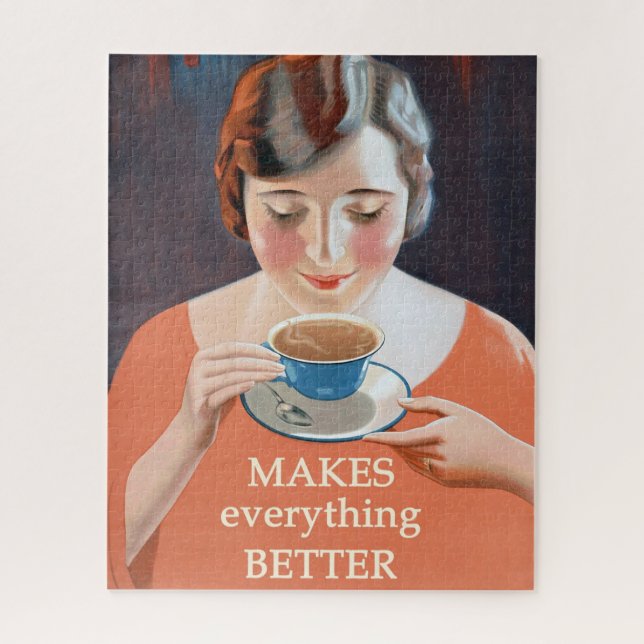 Vintage Tea Advertisement - Makes Better Jigsaw Puzzle (Vertical)