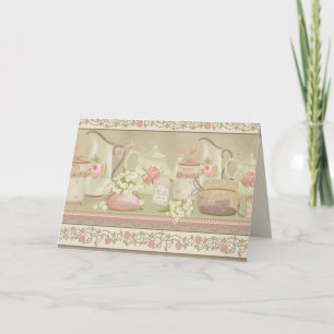 Vintage Tea Mother's Day Card