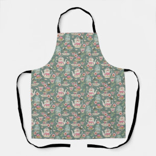 Vintage Tea Party Apron