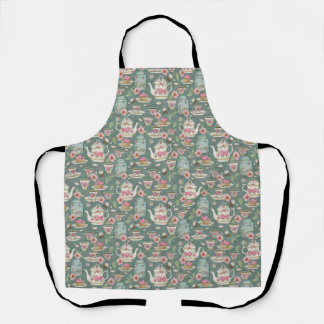 Vintage Tea Party Apron