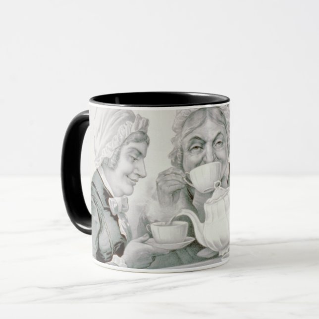 Vintage Tea Party Friends, A Cup That Cheers  (Front Left)