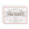 Vintage Tea Party Invitations
