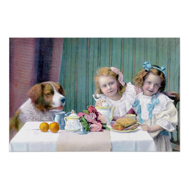 Vintage Tea Party  Poster (Front)