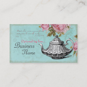 Vintage Teapot Business Card