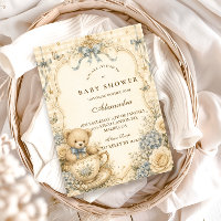 Vintage Teddy Bear Baby Shower