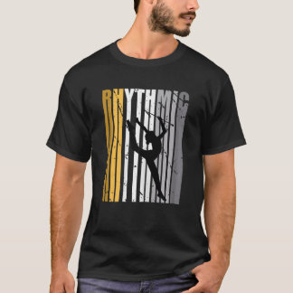 Vintage Teen Rhythmic Gymnastics Motivational Fan T-Shirt