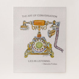 Vintage Telephone Jigsaw Puzzle