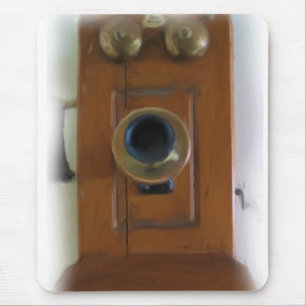 Vintage Telephone Mousepad