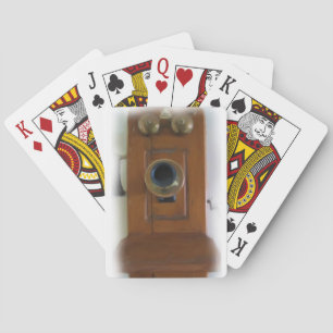 Vintage Telephone Playing Cards
