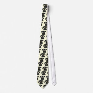 Vintage telephone tie