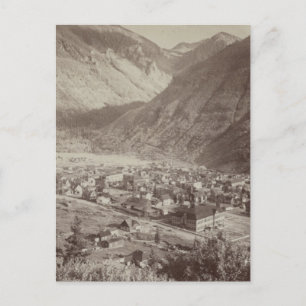 Vintage Telluride Cityscape Postcard