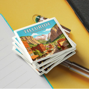 Vintage Telluride Colorado Magnet