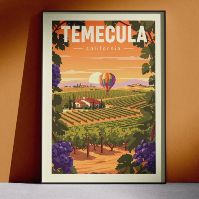 Vintage Temecula California Poster (Creator Uploaded)