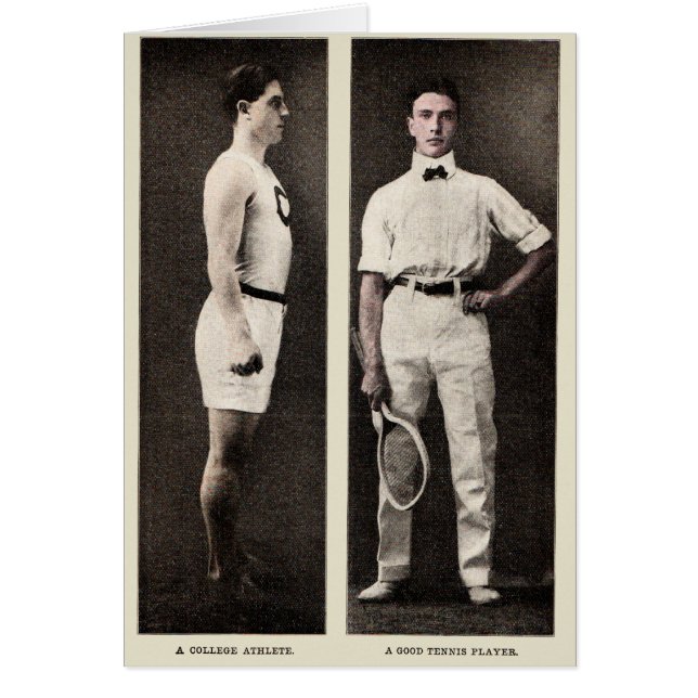 Vintage Tennis Player Athlete Pro (Front)