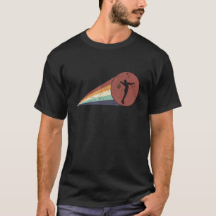 Vintage Tennis Player Coach Single Doubles Racket T-Shirt