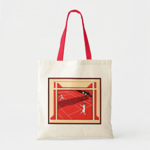 Vintage Tennis Tote Bag