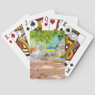 Vintage Terrace, Prospect Park (1887) drawing Playing Cards