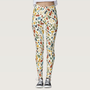 Vintage Terrazzo Leggings