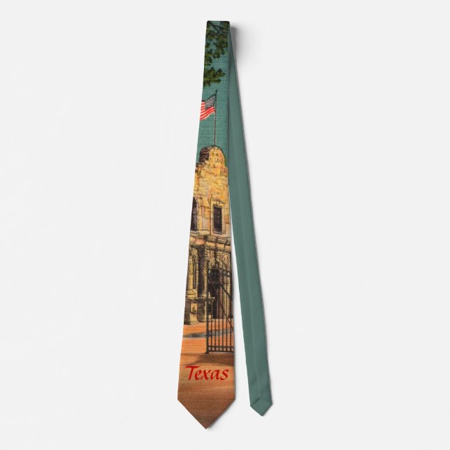 Vintage Texas Alamo Tie (Front)