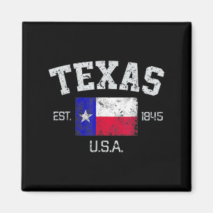 Vintage Texas Austin Est 1845 For Men Women & Magnet