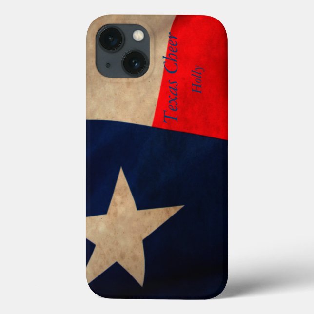 Vintage Texas Flag Case-Mate iPhone Case (Back)