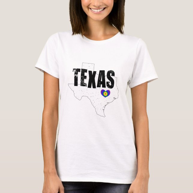 Vintage Texas Heart top (Front)