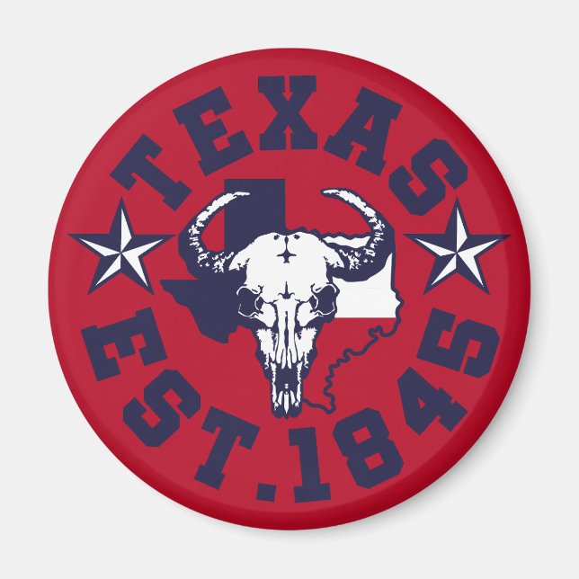 Vintage Texas Magnet (Front)