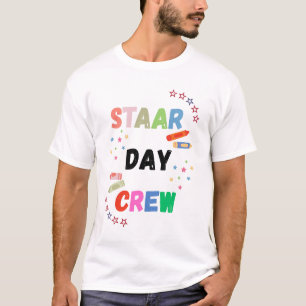 Vintage Texas STAAR Crew Teacher Testing Day T-Shirt