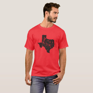 Vintage Texas State Silhouette T-Shirt