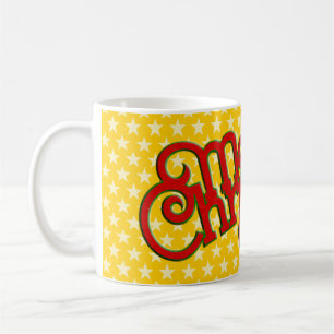 Vintage Text Design: Merry Christmas Coffee Mug
