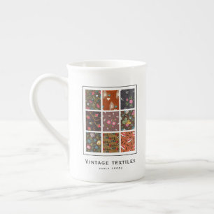 'Vintage Textiles'   Fine Bone China Mug