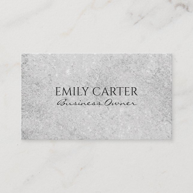 Vintage Texture Background Business Card (Front)