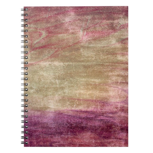Vintage texture background notebook (Front)