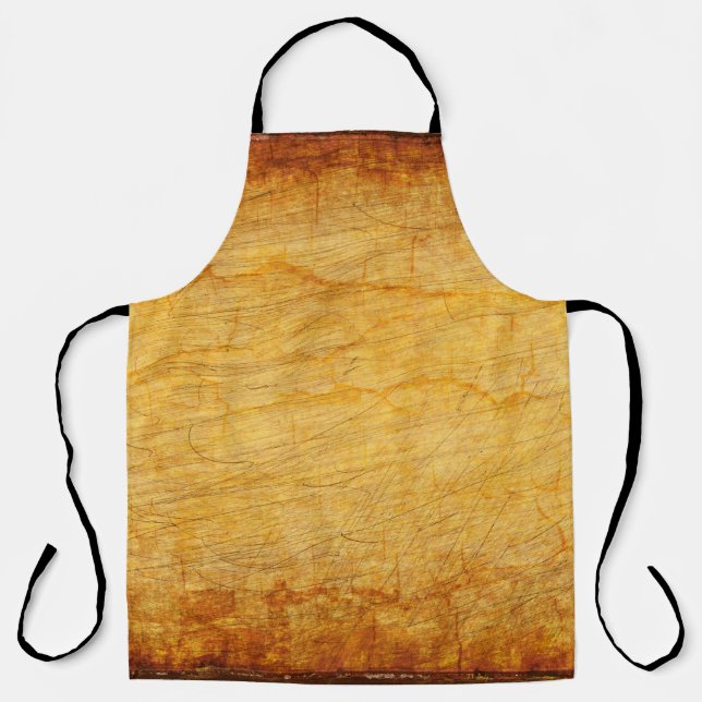Vintage texture old gold apron (Front)
