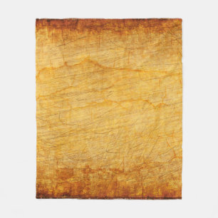 Vintage texture old gold fleece blanket