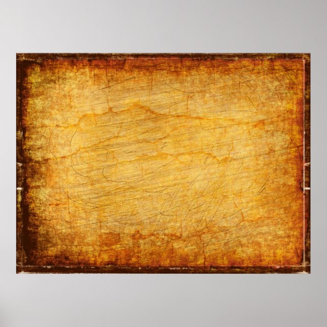 Vintage texture old gold poster (Front)