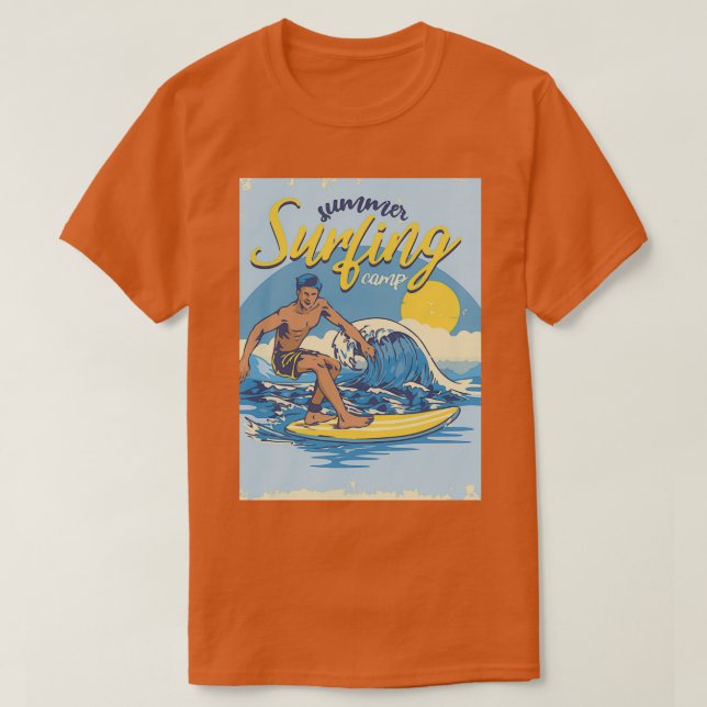 Vintage textured summer T-Shirt (Design Front)