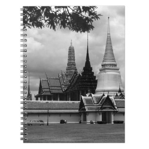 Vintage Thailand Bangkok Chapel Royal Palace Notebook