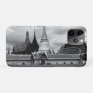 Vintage Thailand Bangkok Chapel Royal Palace view iPhone 11 Pro Case