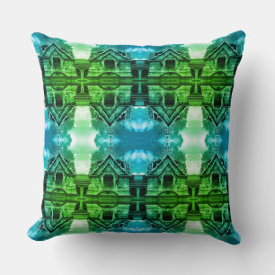 Vintage Thailand Bangkok The Chakri Group Postcard Cushion