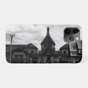 Vintage Thailand Bangkok Wat Phra Kaew tourists iPhone 11 Pro Case