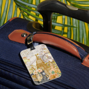Vintage Thailand Luggage Tag